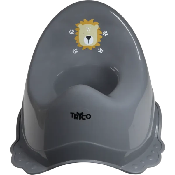 TRYCO Nočník s protišmykom - Lion Leo / Antracite