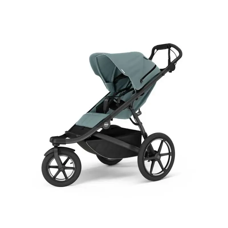 THULE Urban Glide 3 - SET s pláštenkou a madlom Mid Blue