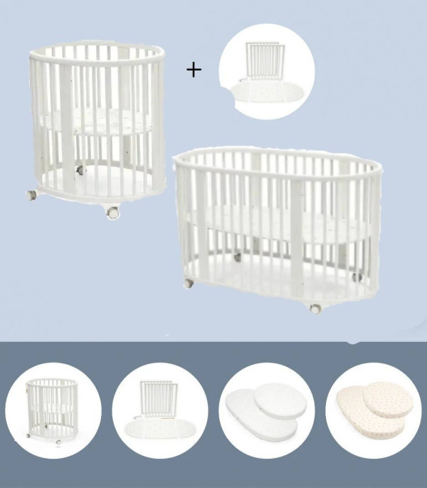 Stokke Sleepi Large BUNDLE V3 White