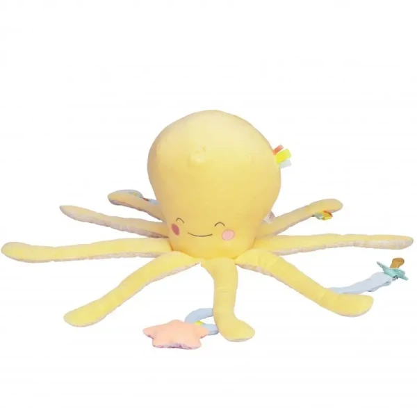 Saro Baby Multifunkčná chobotnice Happy Sea Yellow