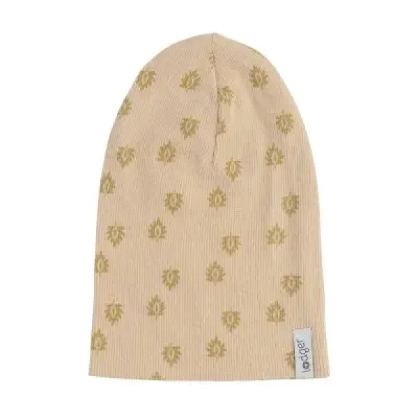 LODGER Čiapka bavlnená Beanie Print Rib Linen 1 - 2 roky