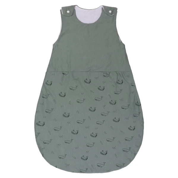 Fillikid Dětský pytel na spaní celoroční whale green 60 cm