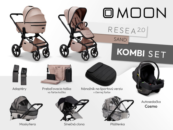 MOON Resea 2.0 Kombi set - SAND
