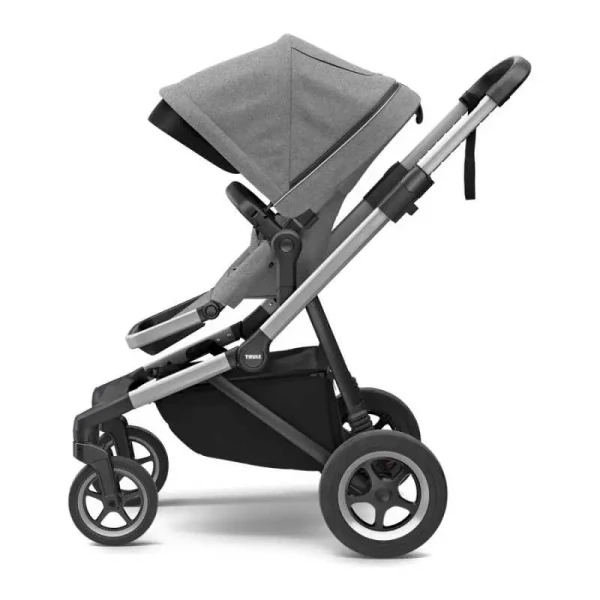 THULE Sleek Športový kočík Grey Melange/Aluminum