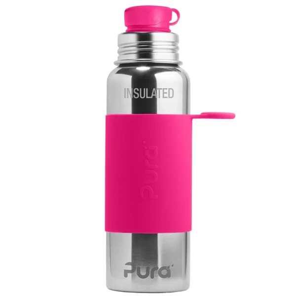 Pura TERMO fľaša so športovým uzáverom 650ml pink