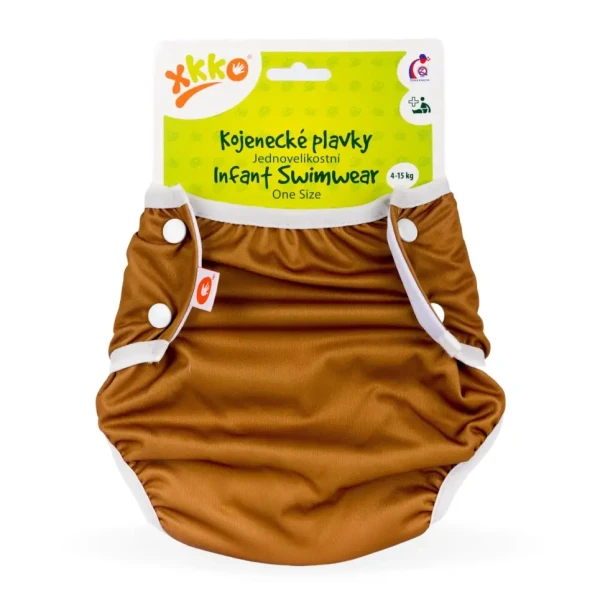 XKKO Jednoveľkostné dojčenské plavky - Honey Mustard