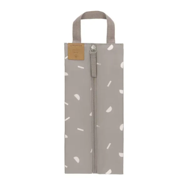 Lässig funkčné izolované vrecko Casual Insulated Pouch Blocks taupe