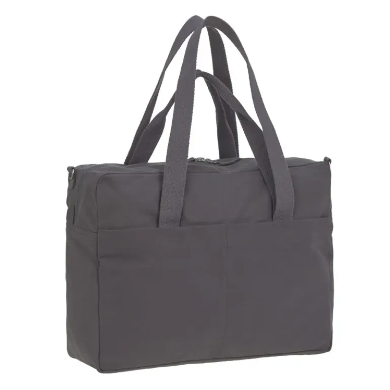 Lässig's Bavlnená taška Green Label Essential Bag antracitovej farby od spoločnosti Lässig je najdôležitejšou taškou na svete.